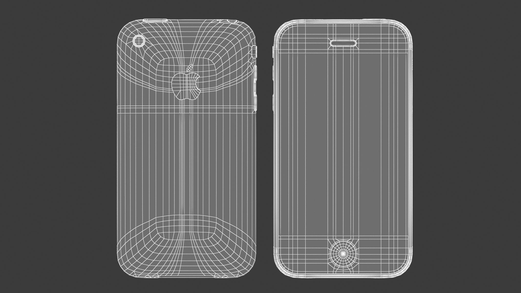 Apple iPhone 3G Black 3D model_10