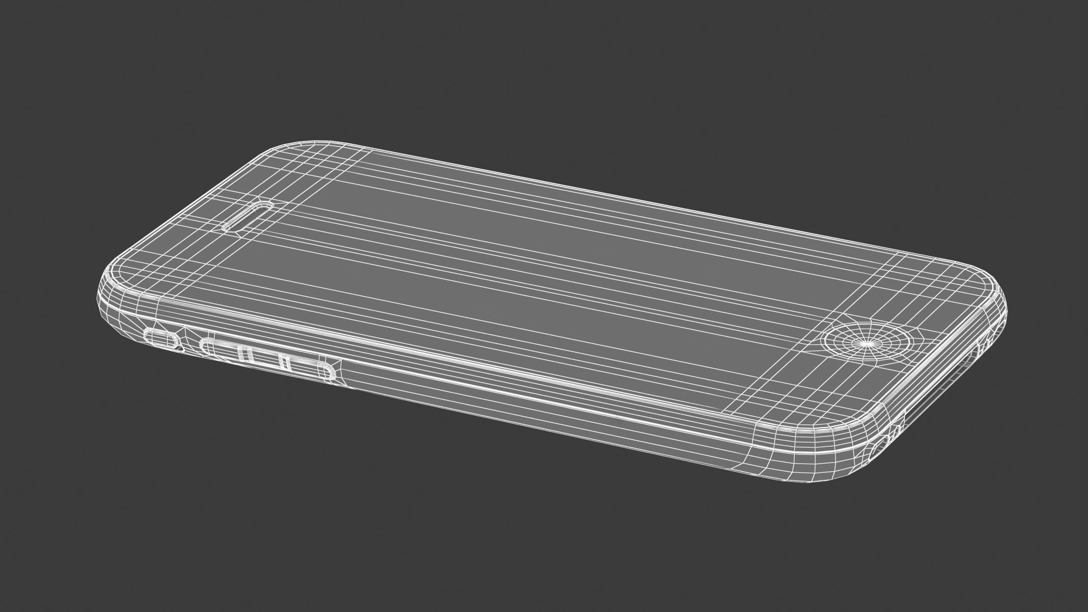 Apple iPhone 3G White 3D model_14