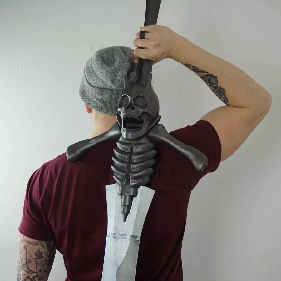 Devil May Cry - Rebellion Sword 3D Printable STL File 3D print model_0