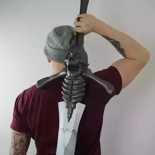 Devil May Cry - Rebellion Sword 3D Printable STL File