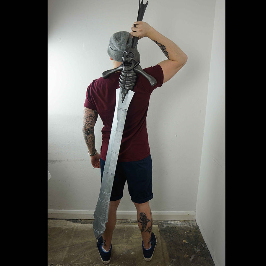 Devil May Cry - Rebellion Sword 3D Printable STL File 3D print model_1