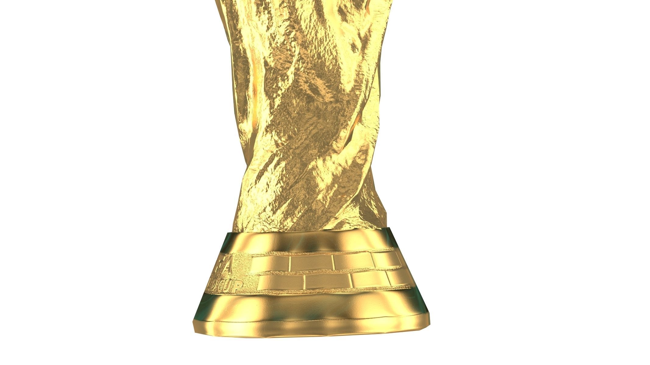 FIFA World Cup Trophy Low Poly 3D model_3