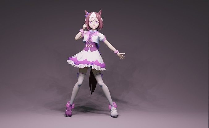 Anime Character - Umamusume  3D model