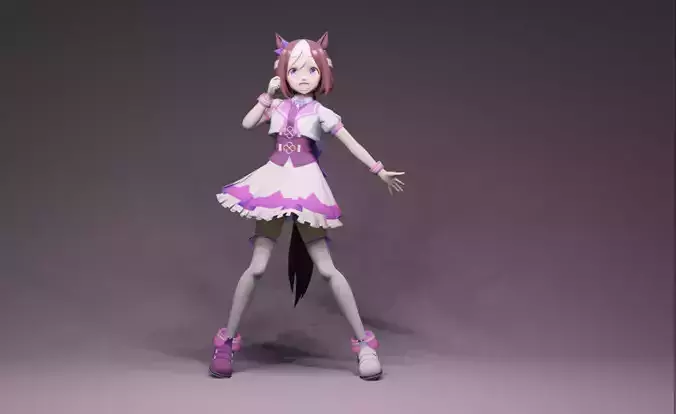 Anime Character - Umamusume  3D model