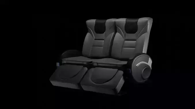 3D SEAT BUS MODEL