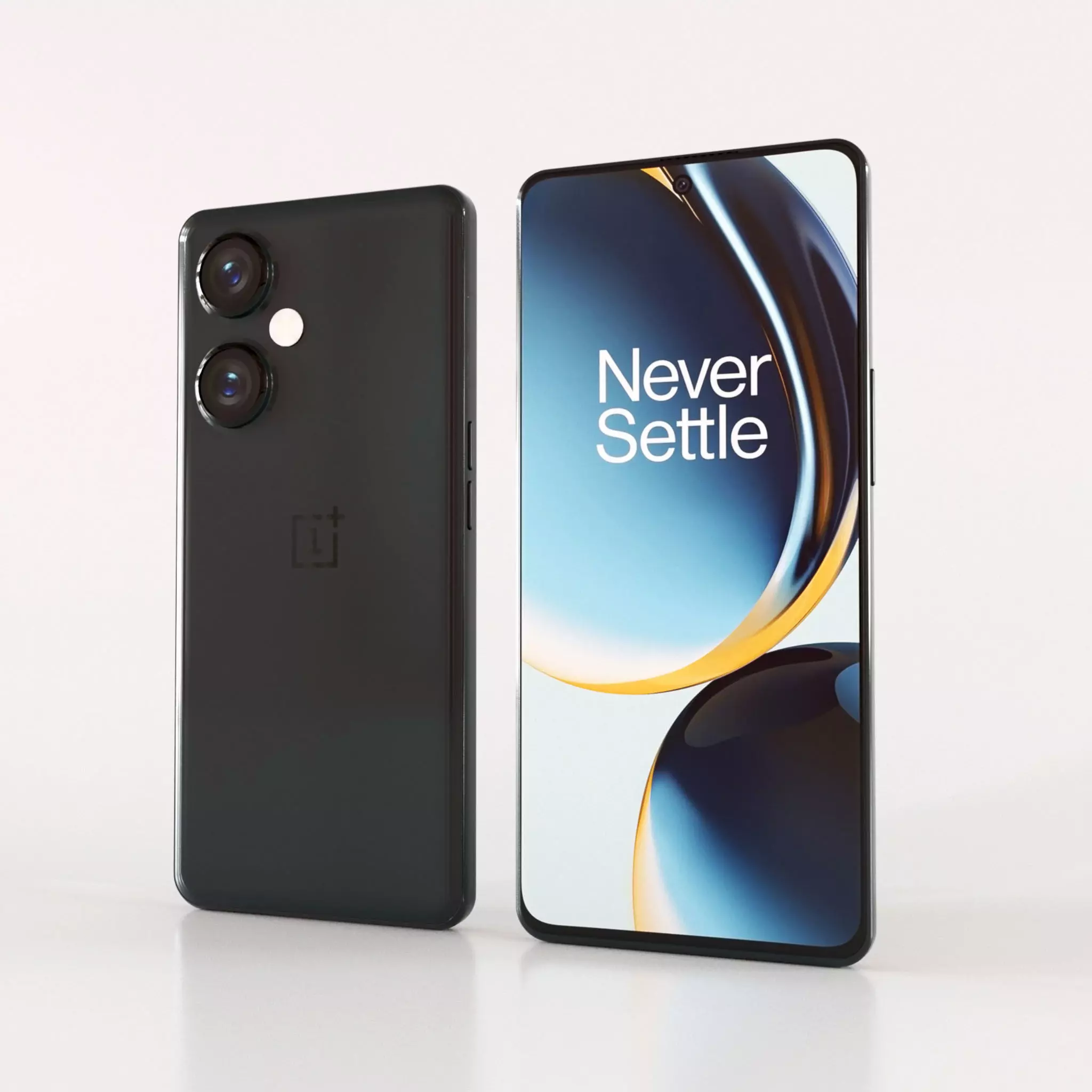 ONE plus mobile 3D model with pbr texture Low-poly 3D model_0