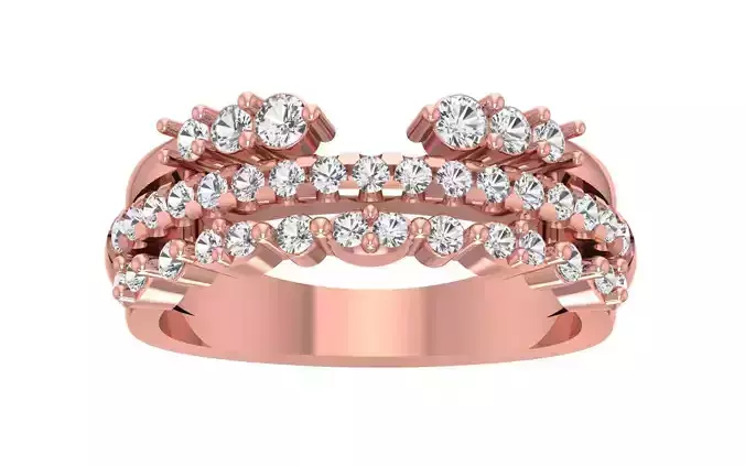 Women Wedding Band Ring