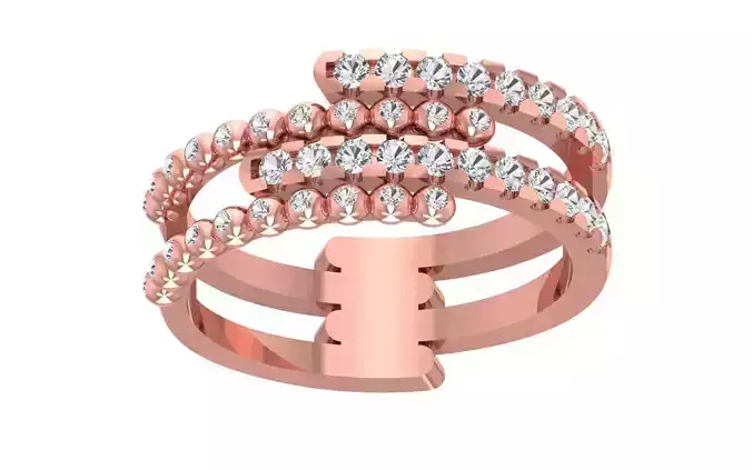 Women Wedding Engagement Bridal Ring