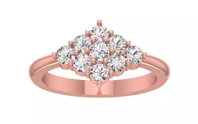 Women Wedding Engagement Bridal Ring