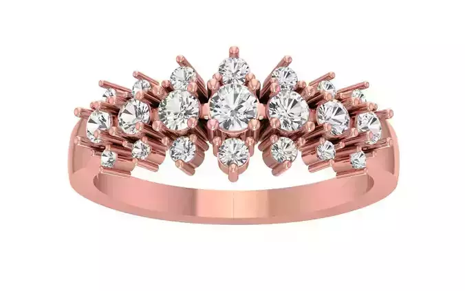 Women Wedding Engagement Bridal Ring