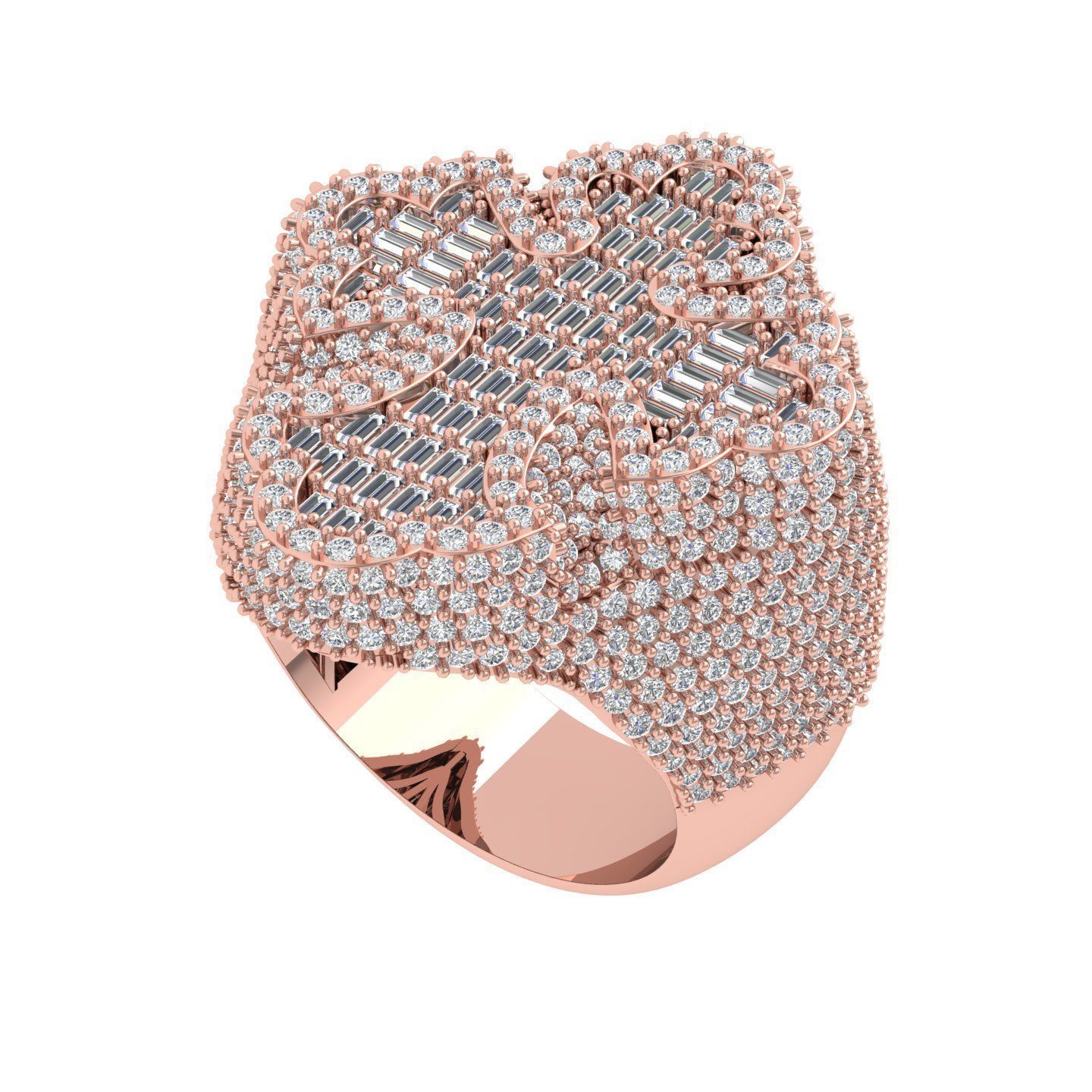 Cross Ring 3D print model_2