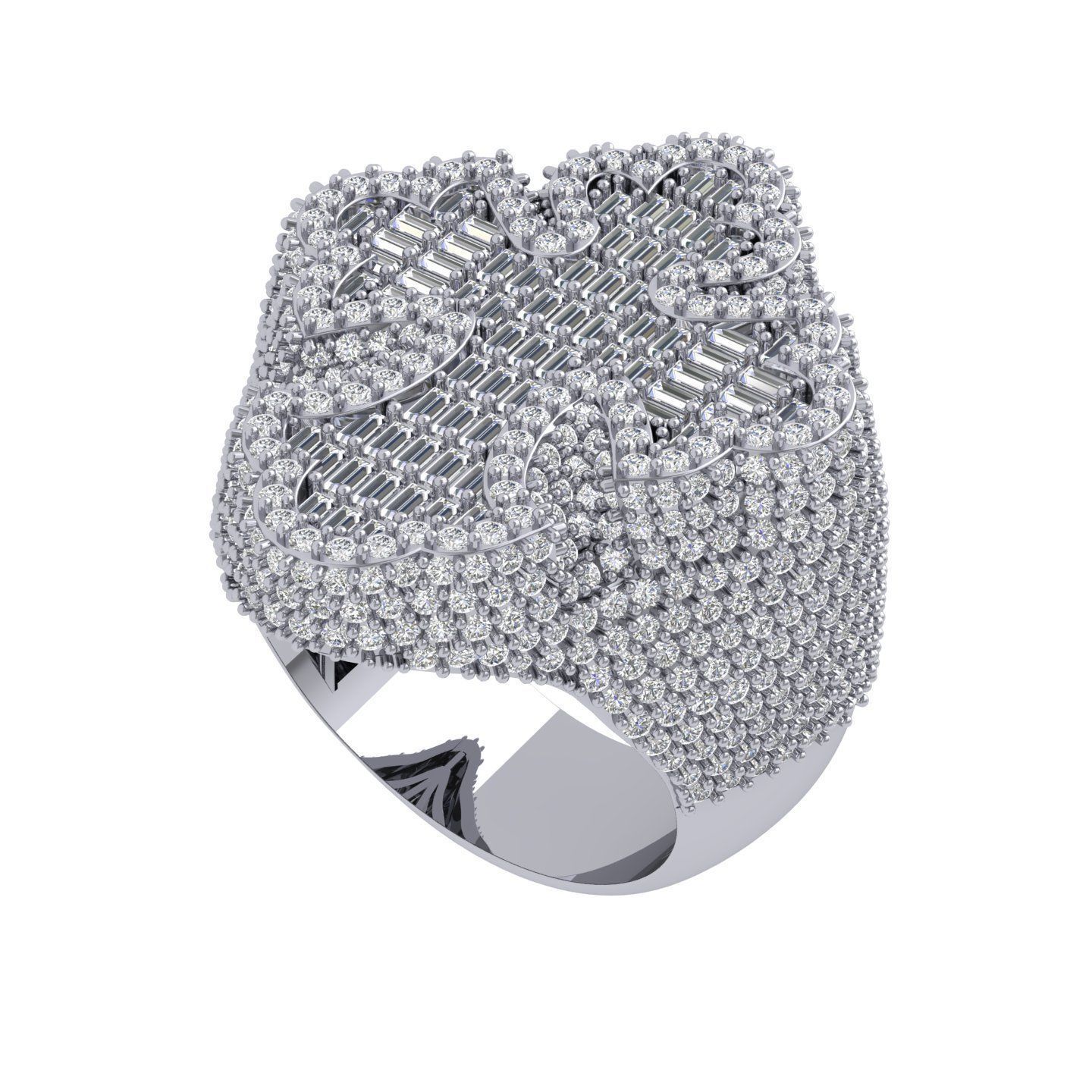 Cross Ring 3D print model_1