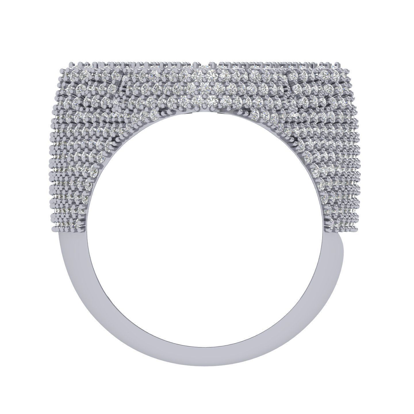 Cross Ring 3D print model_7