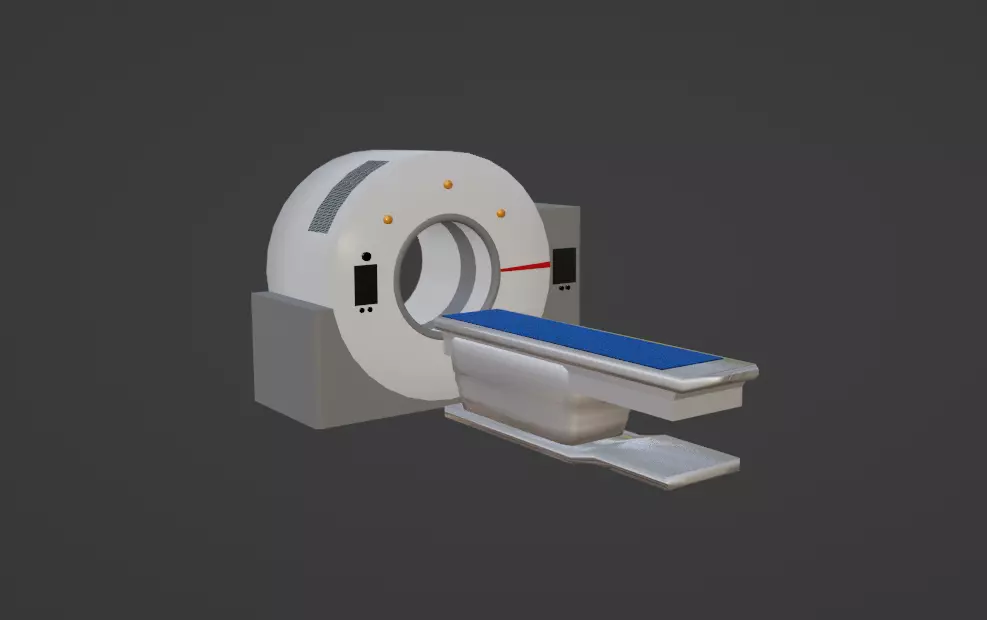 CT MRI Scan 3D model_0