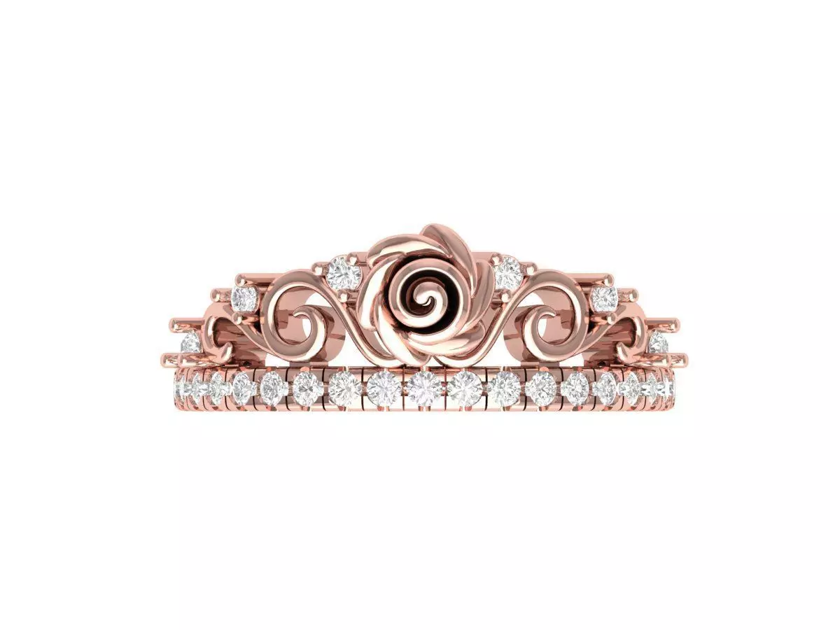 Antique Wedding Band 3D print model