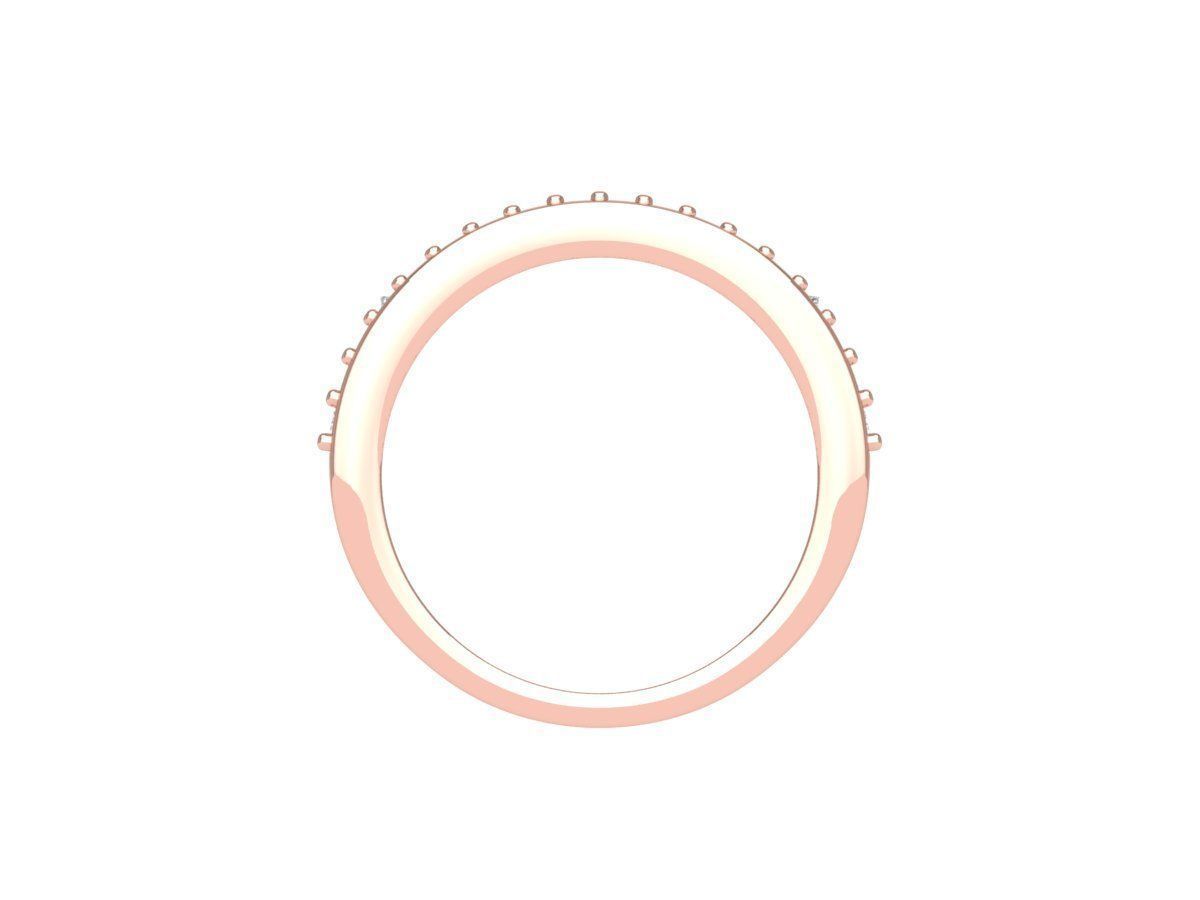 Crown Wedding Ring 3D print model_7