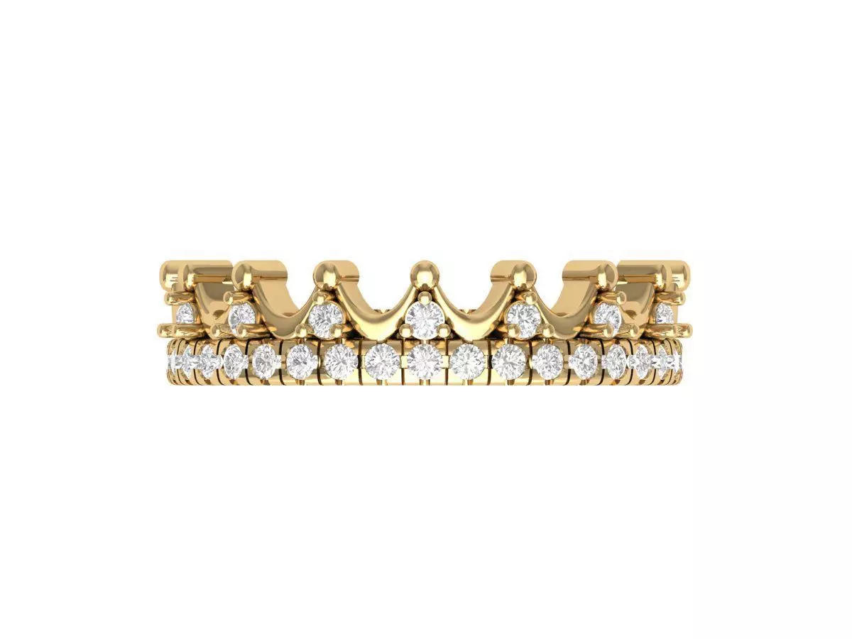 Wedding Band 3D print model_0