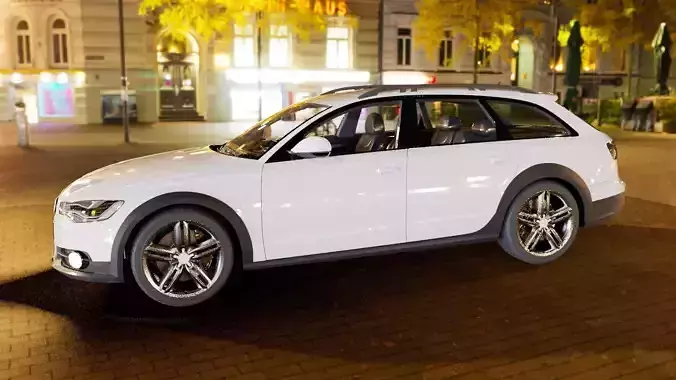 Audi A6 car 3d model