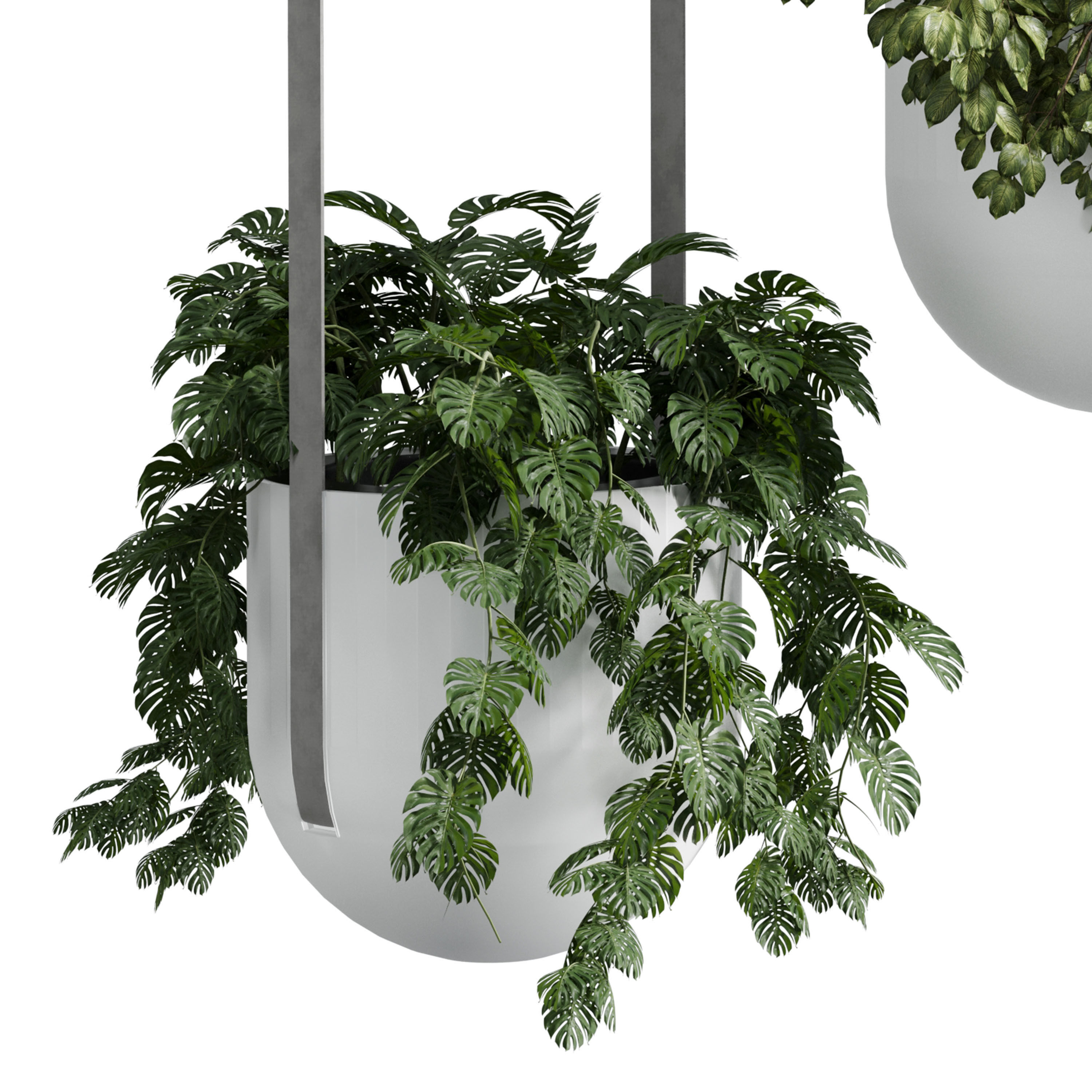 kabo pydo jungle pot light pendant - plant light hanging 17  Low-poly 3D model_5