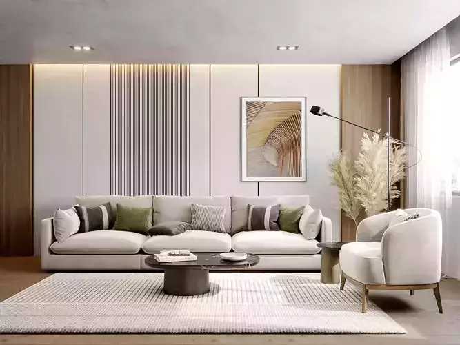 interior living room scene 20