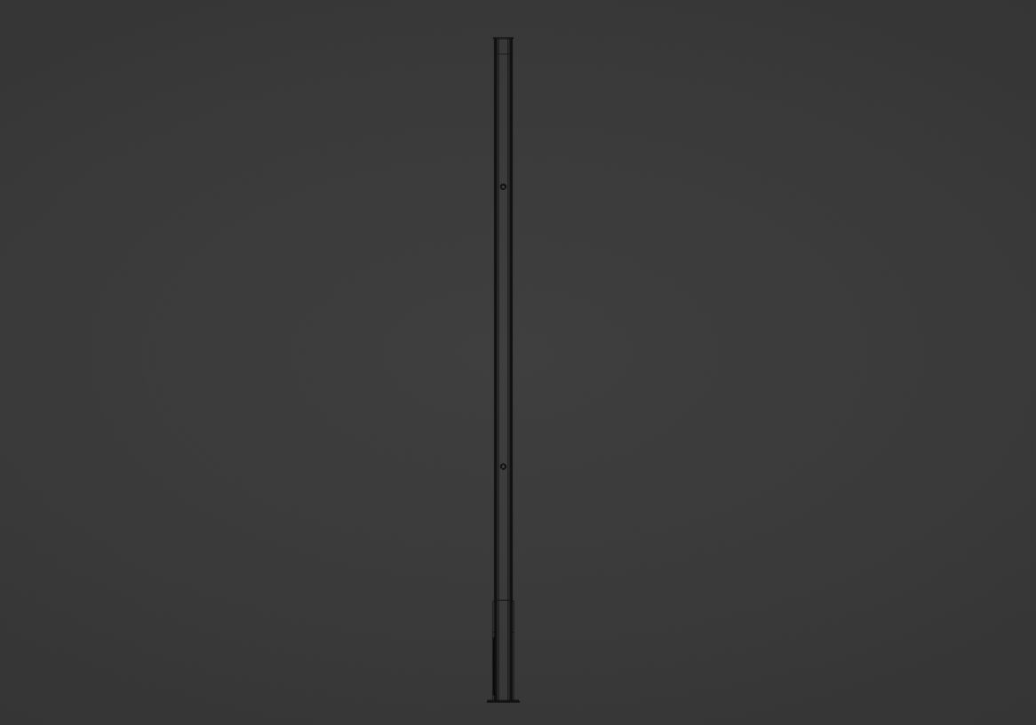 Store Security Gates Low-poly 3D model_16