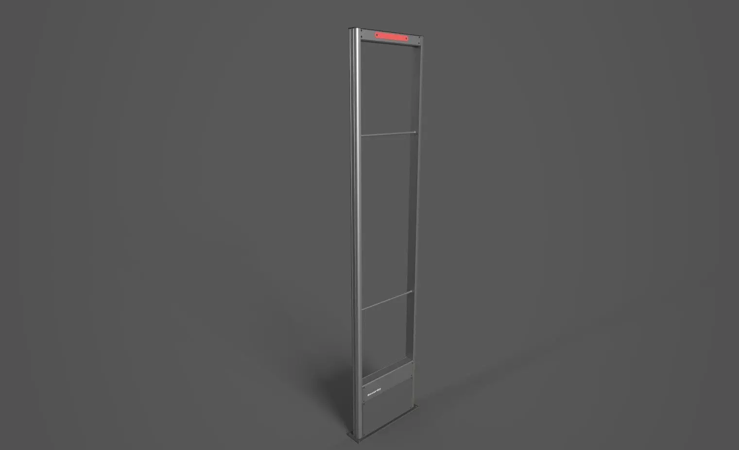 Store Security Gates Low-poly 3D model_0