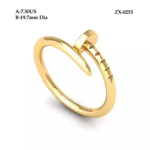 Adjustable Nail Ring For Women 