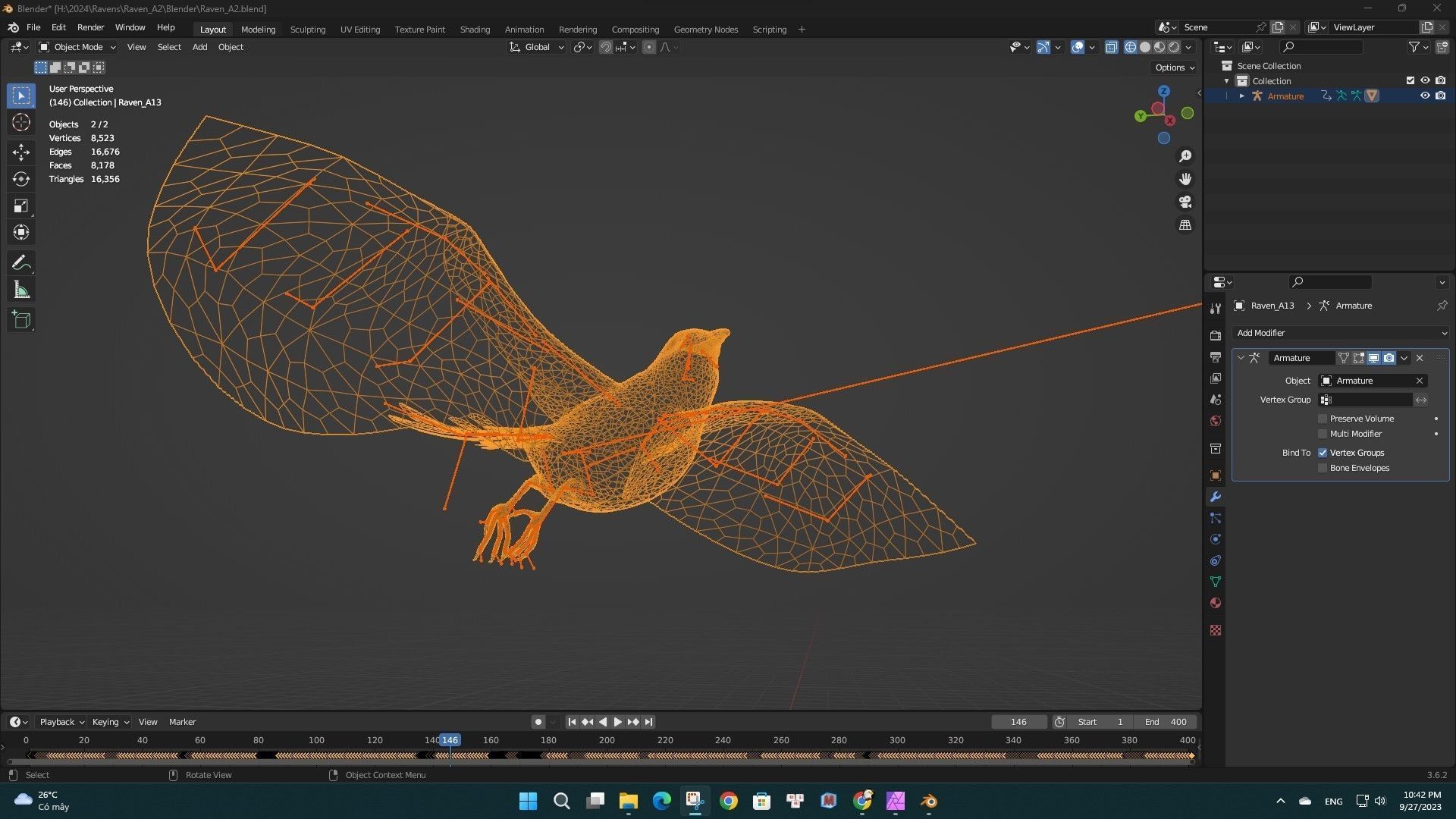 Raven A2 3D model_8