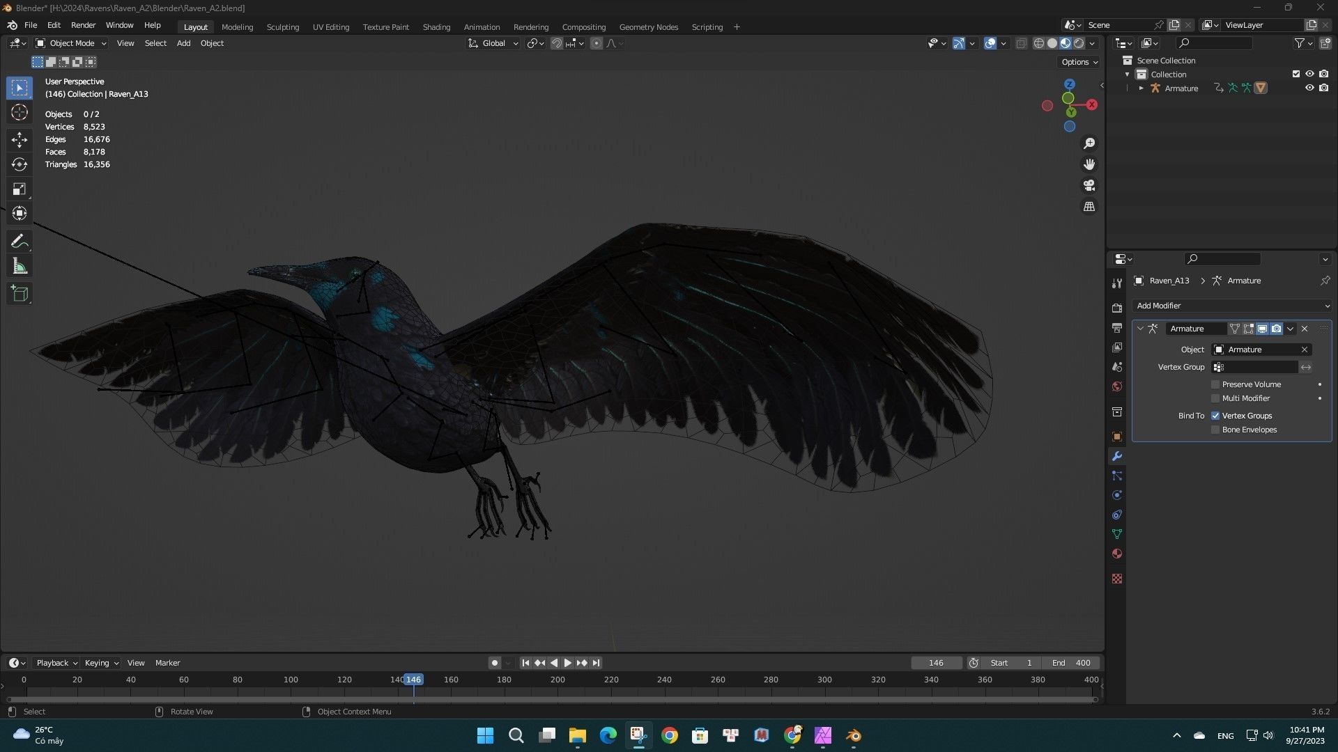Raven A2 3D model_7