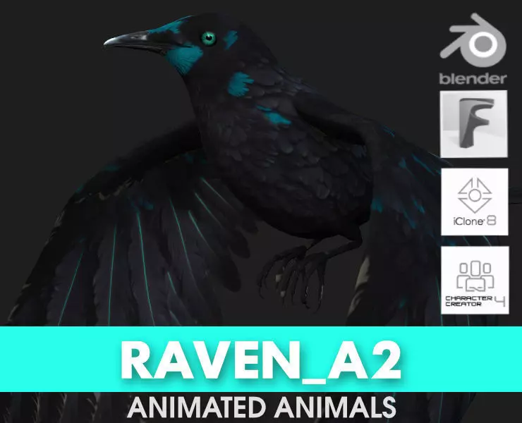 Raven A2 3D model_0