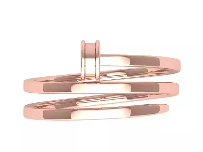 Adjustable Nail Ring For Women 