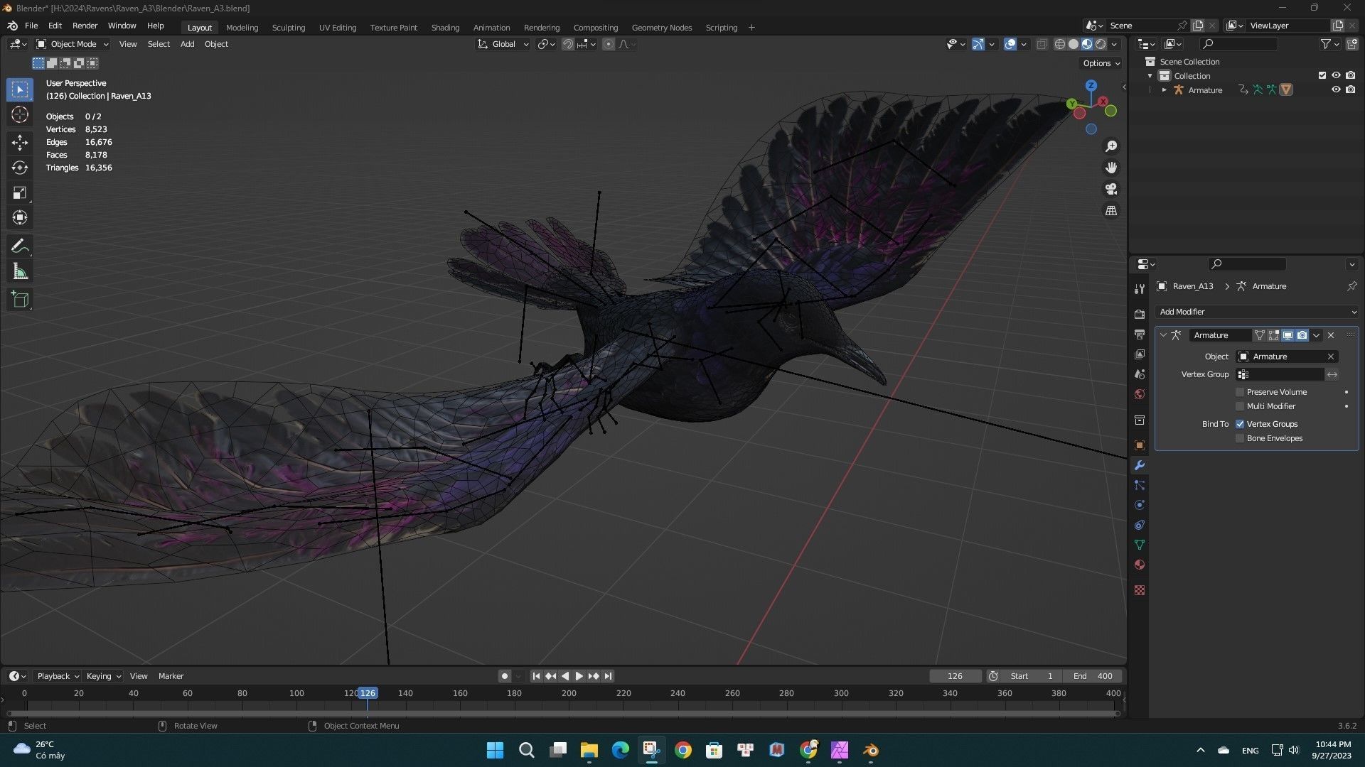 Raven A3 3D model_8