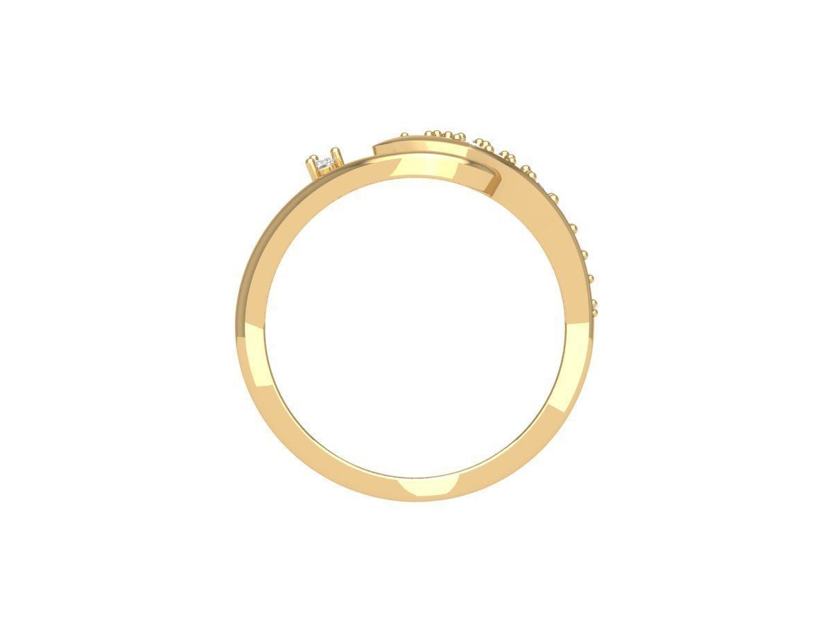 Wedding Ring 3D print model_8
