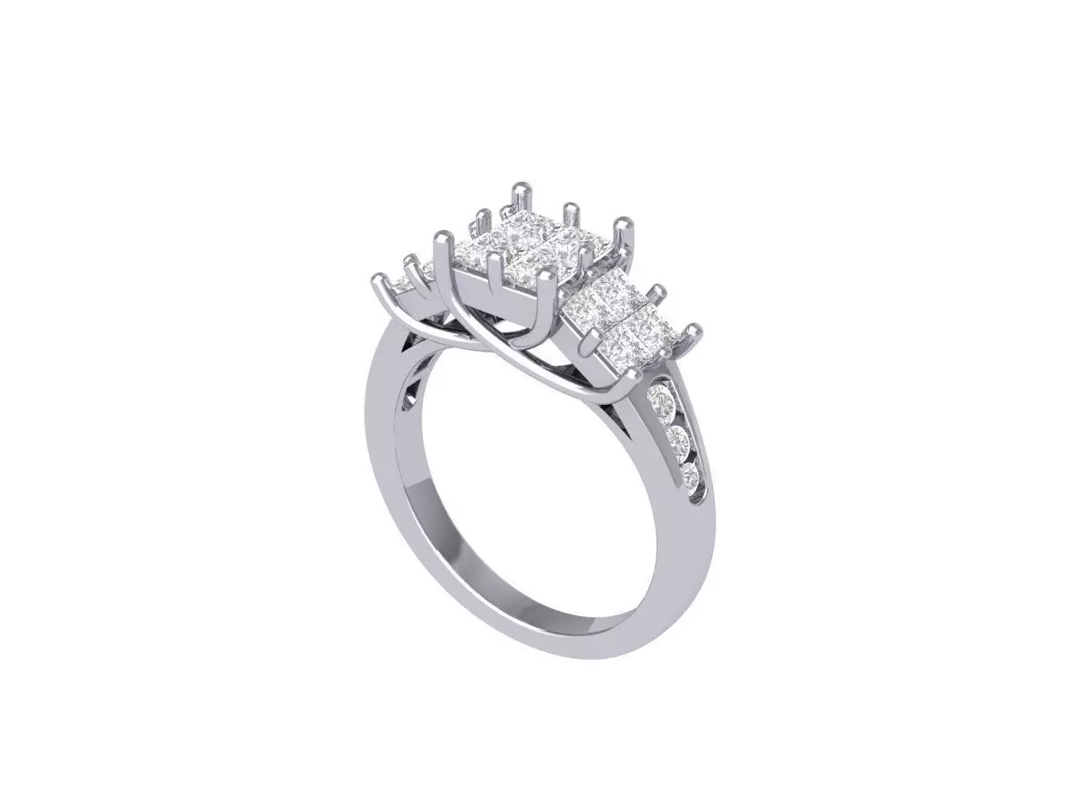 Princess Ring 3D print model