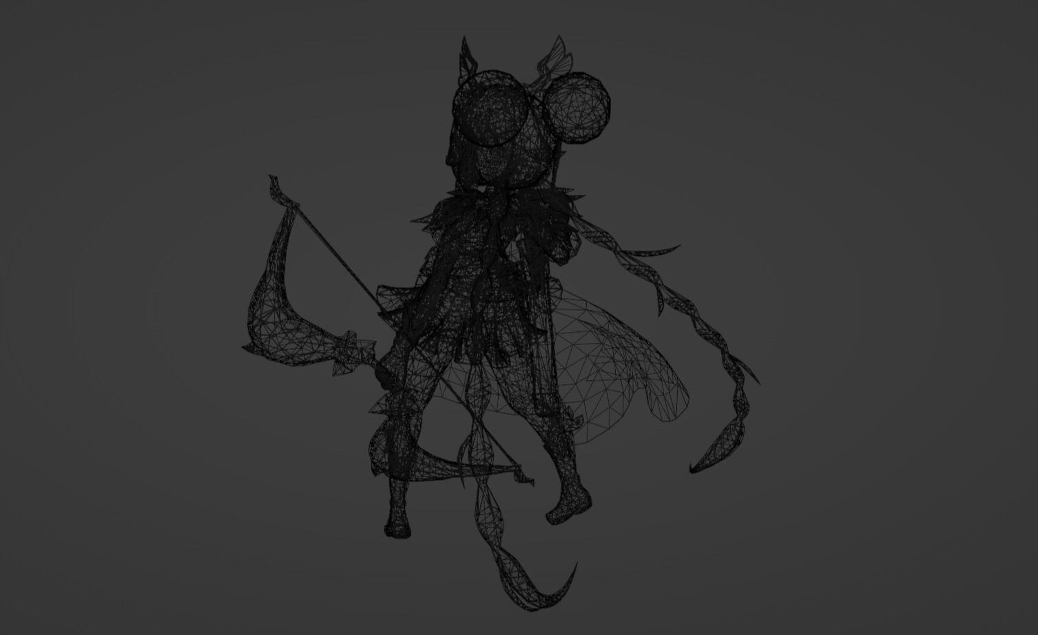 Anime Character - Unique 1 3D model_18