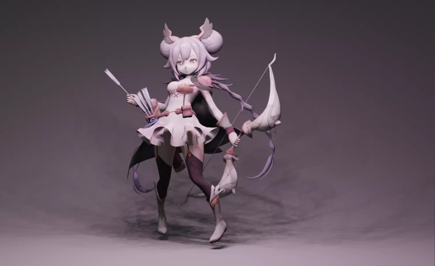 Anime Character - Unique 1 3D model_0