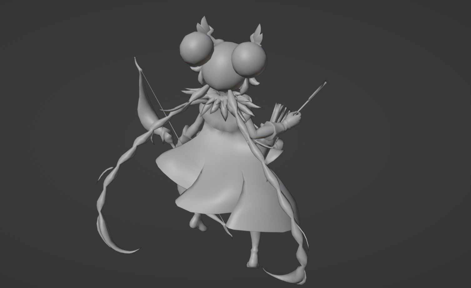 Anime Character - Unique 1 3D model_12