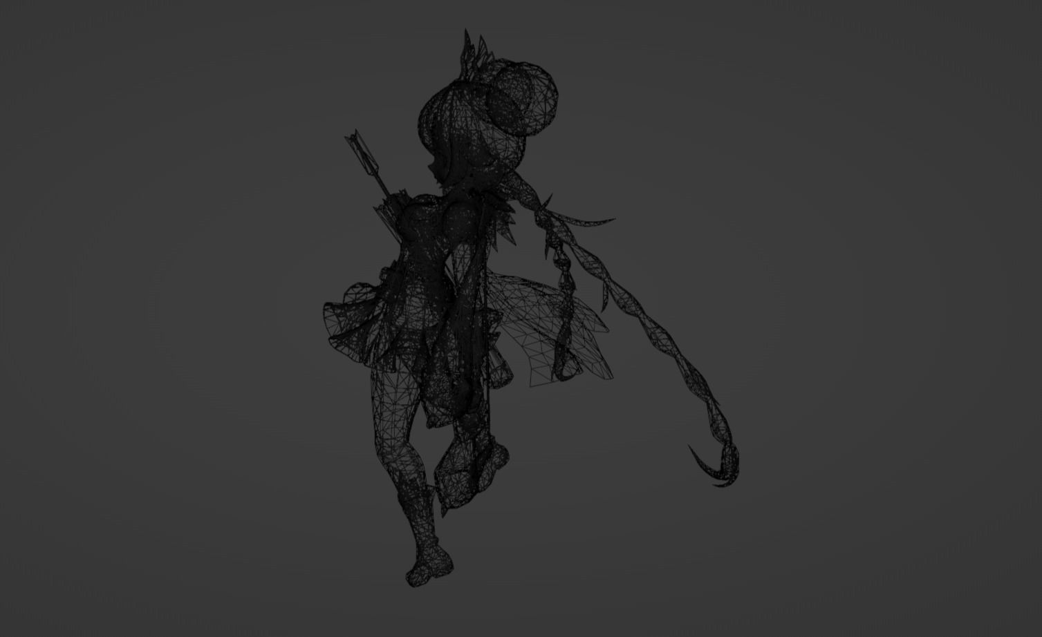 Anime Character - Unique 1 3D model_17