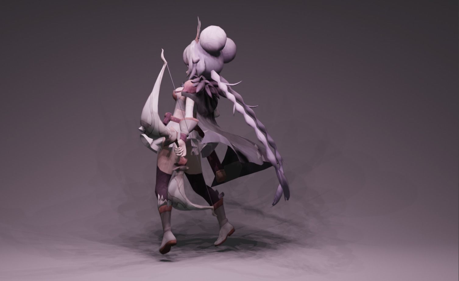 Anime Character - Unique 1 3D model_6