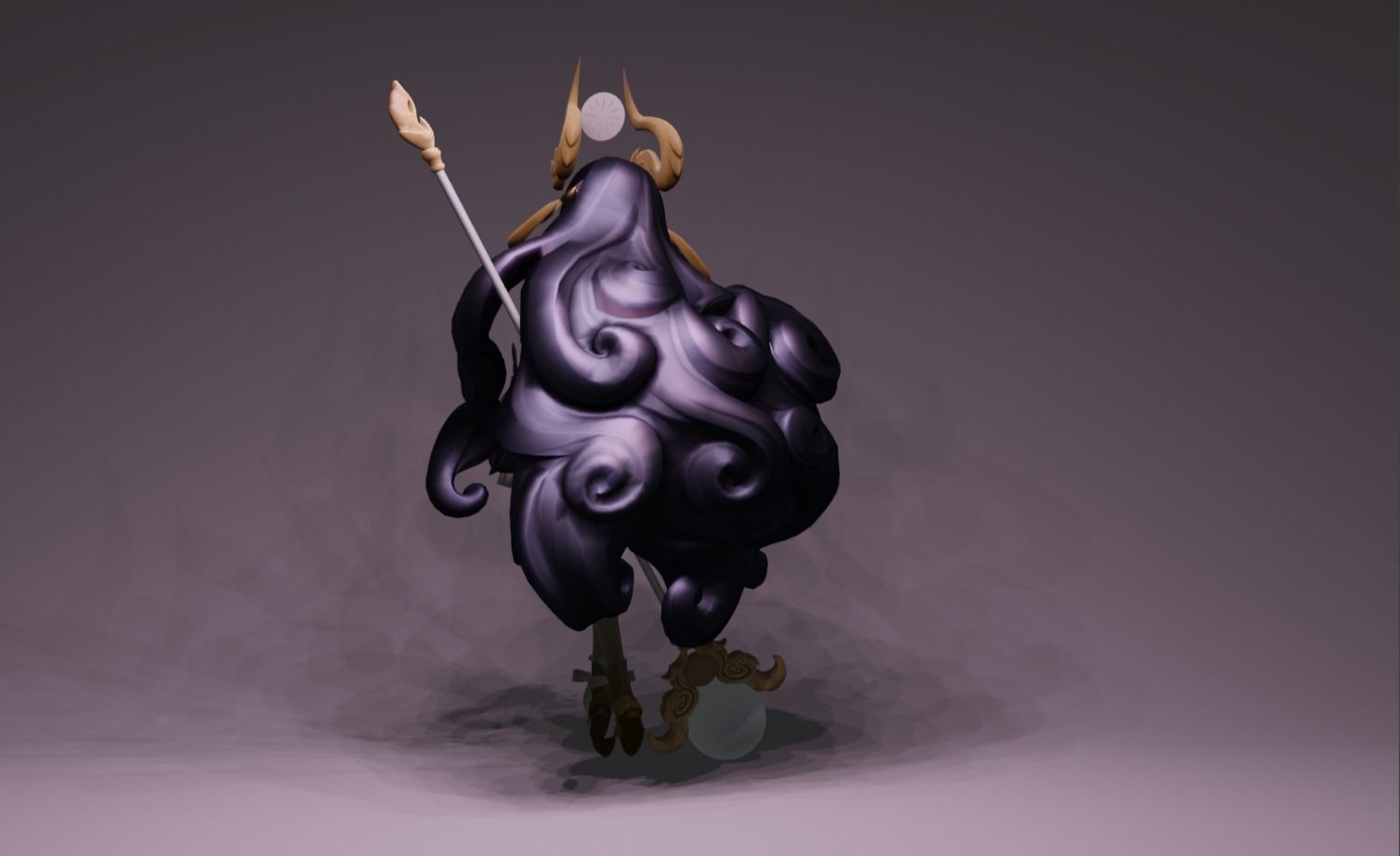 Anime Character - Unique 2 3D model_5