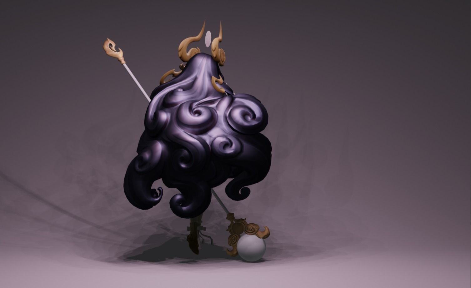 Anime Character - Unique 2 3D model_4