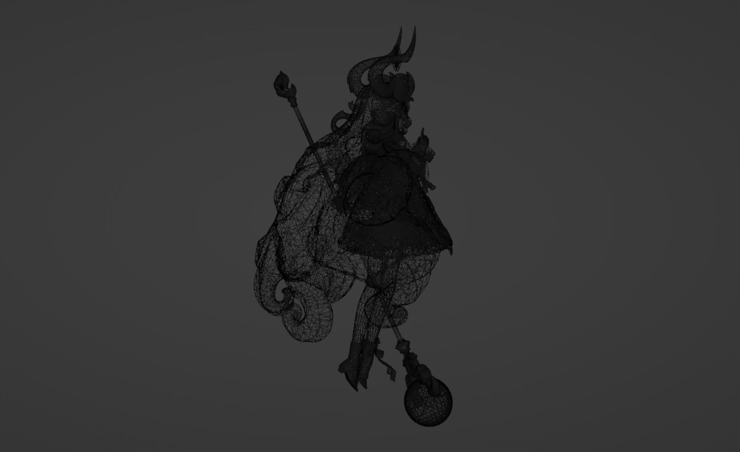 Anime Character - Unique 2 3D model_18