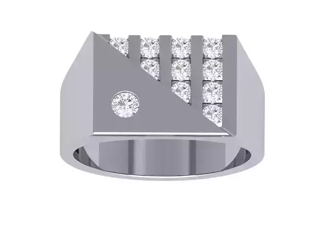 Zircon Man Ring