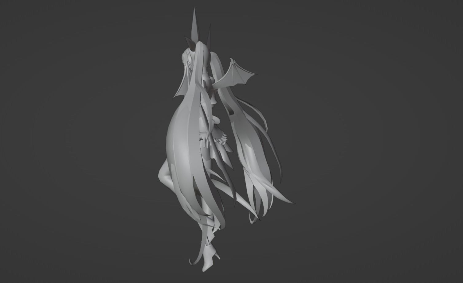 Anime Character - Unique 3 3D model_11