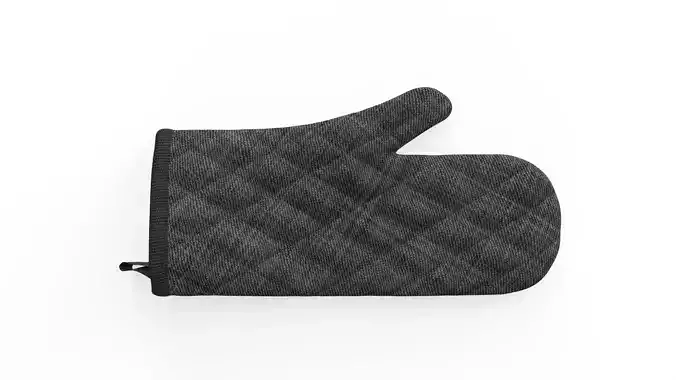 Kitchen Mitten Low-poly 3D model