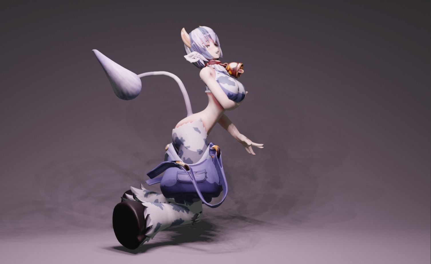 Anime Character - Unique 5 3D model_2