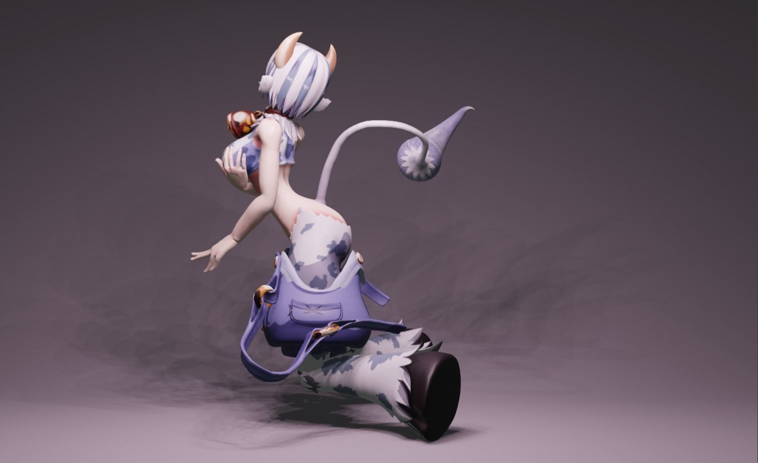 Anime Character - Unique 5 3D model_6