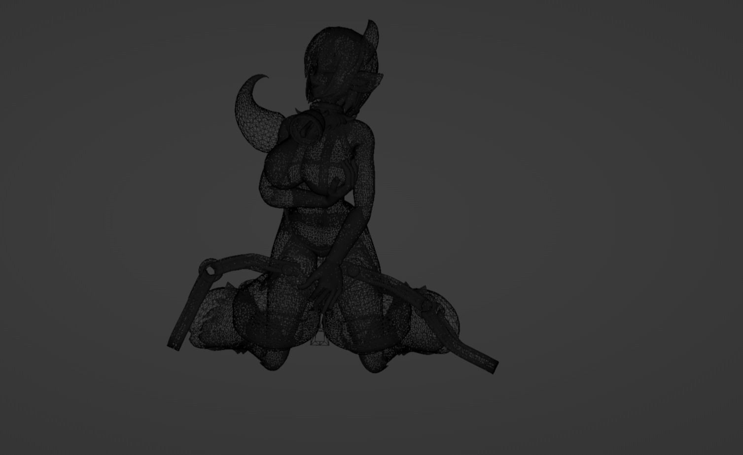 Anime Character - Unique 5 3D model_17