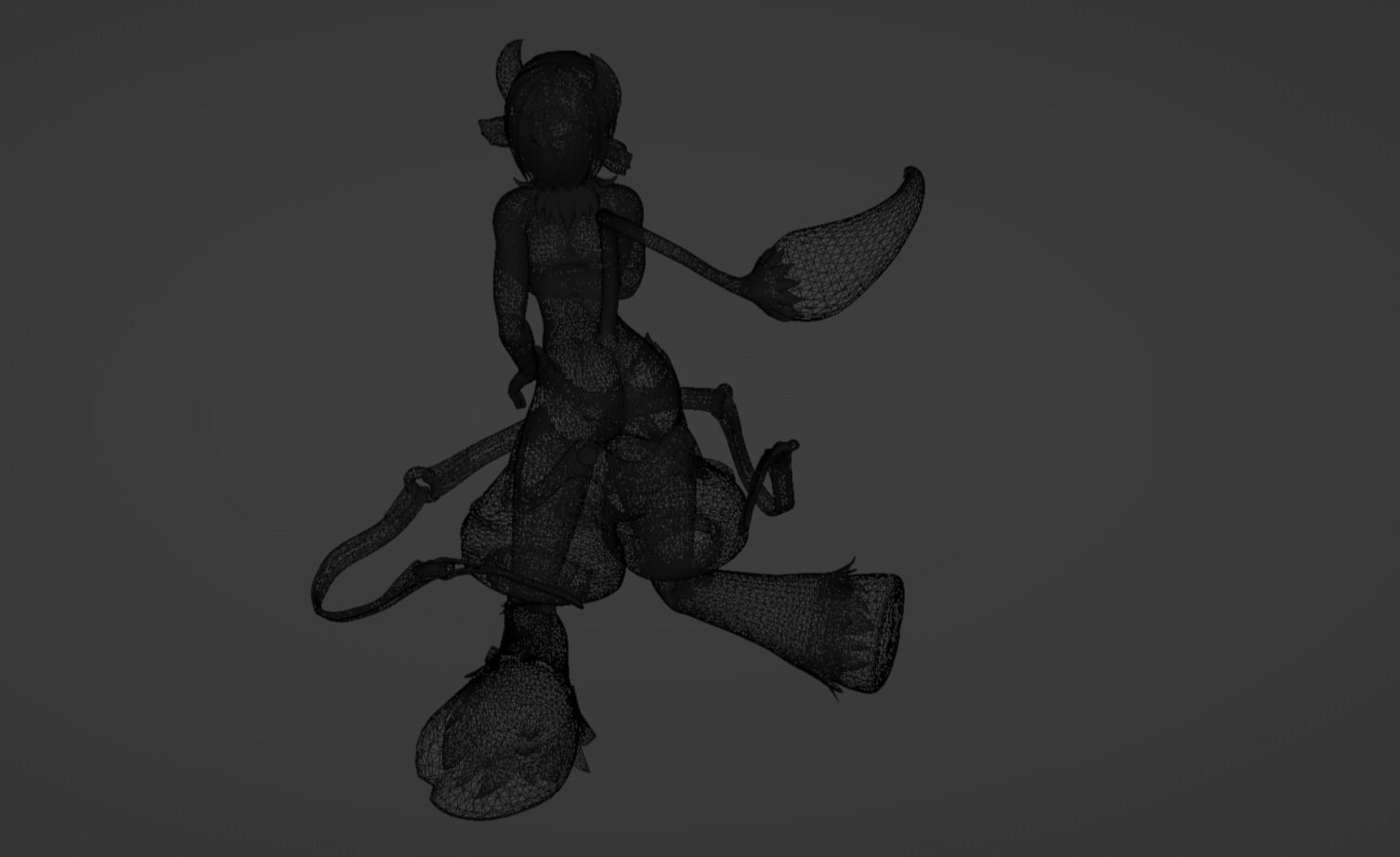 Anime Character - Unique 5 3D model_19