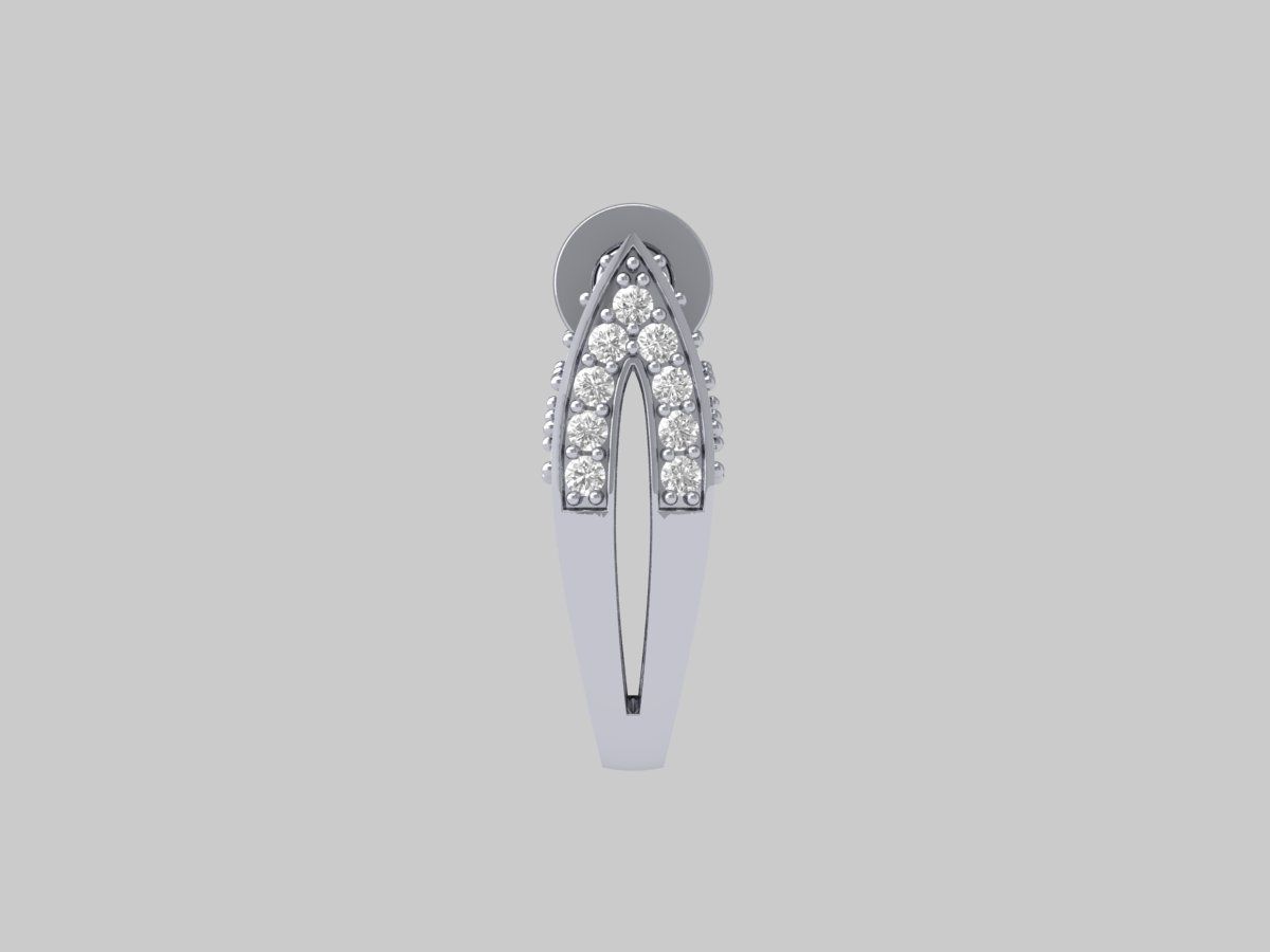 Art Deco Ring 3D print model_11